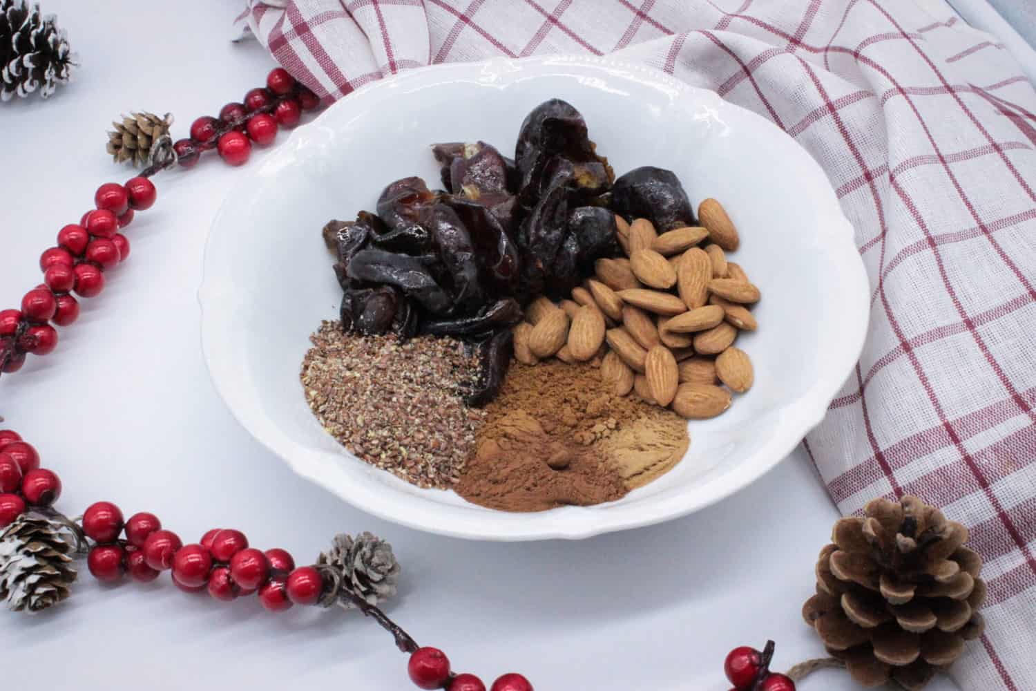 Gesunde Lebkuchen Energy Balls Zutaten