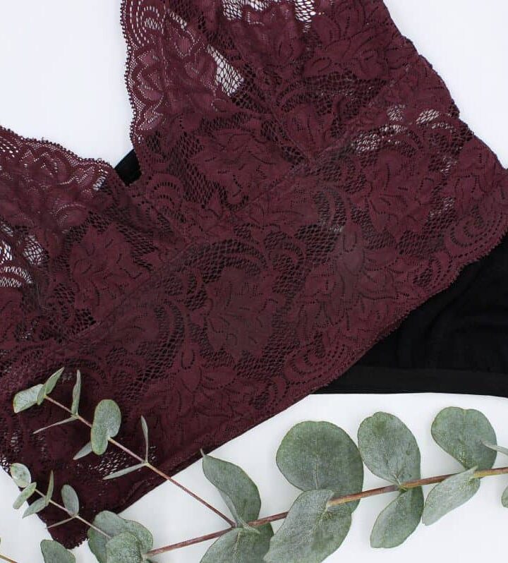 Spitzen-BH und Bralette von erlichtextil