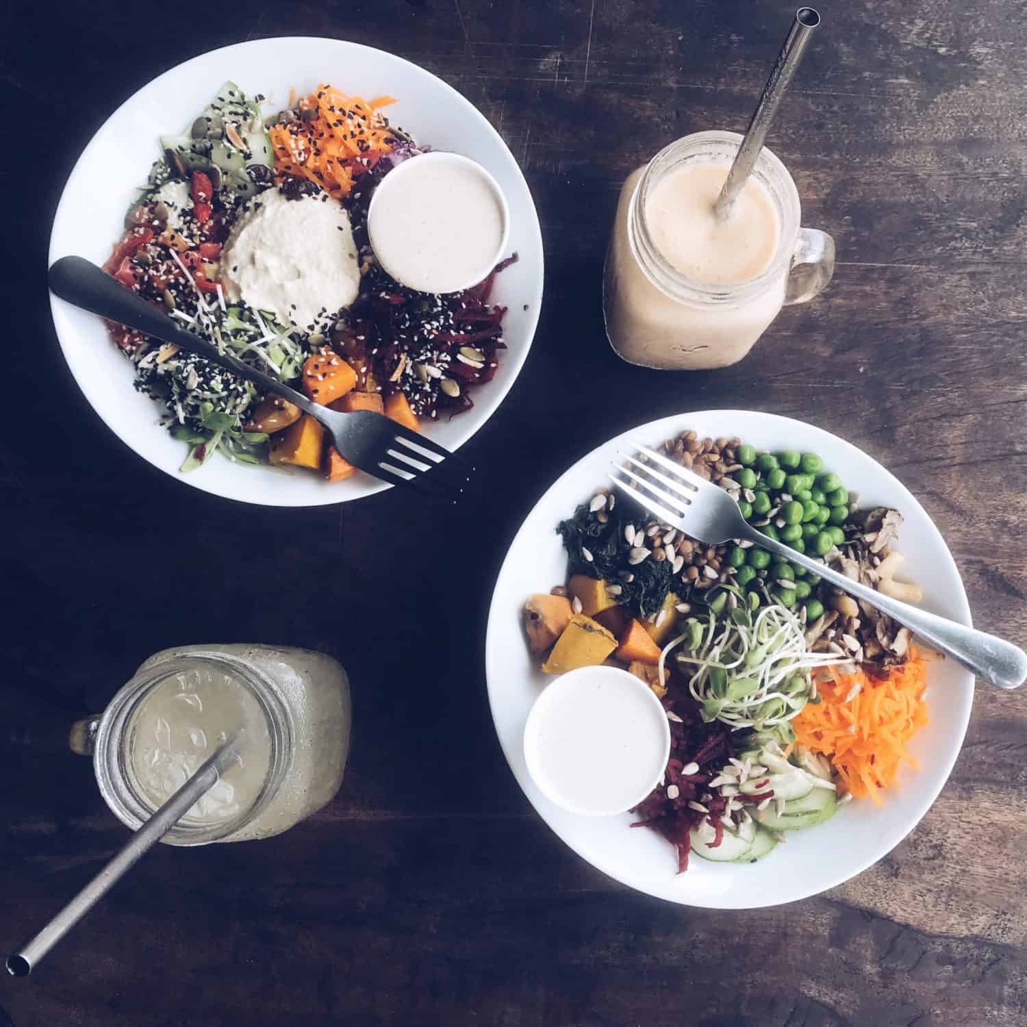 Veganer Rohkostsalat