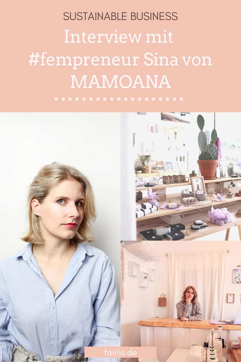 Interview mit Sina von MAMOANA