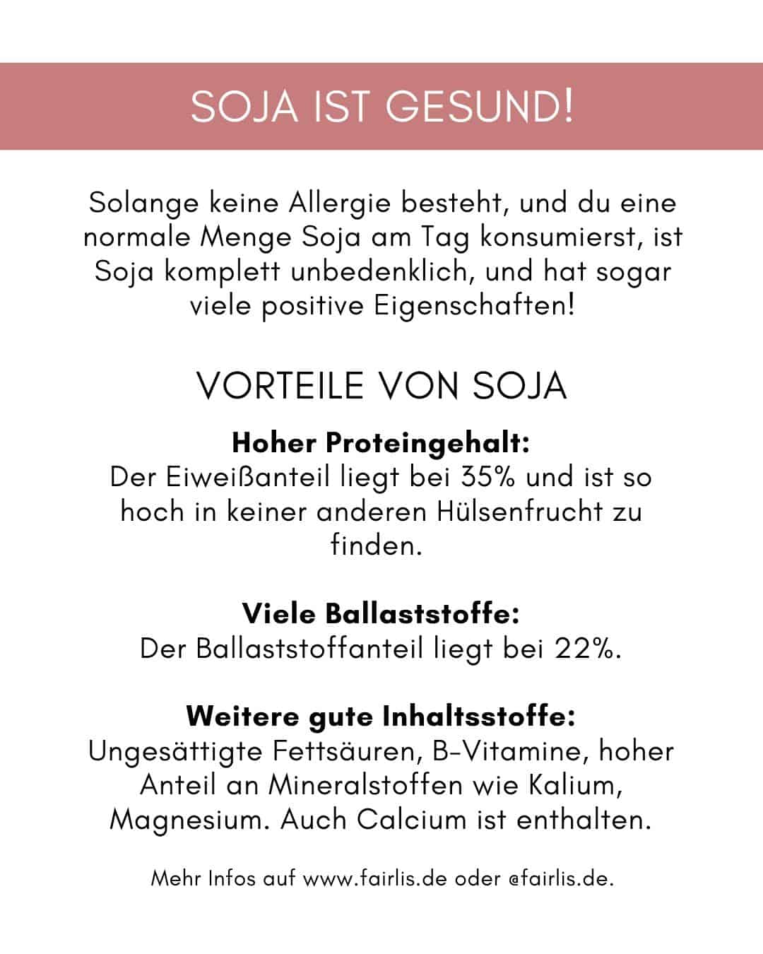 Gesundheitliche Vorteile von Soja